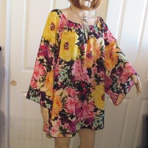 CHA CHA VENTE pretty blouse - sz 3X - MSRP $68.00